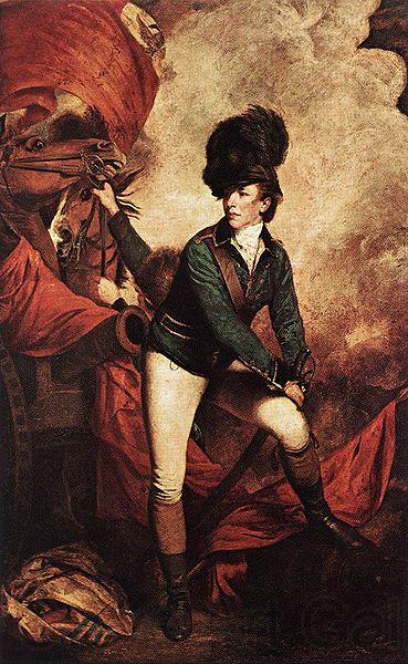 Sir Joshua Reynolds Portrait of Sir Banastre Tarleton Spain oil painting art